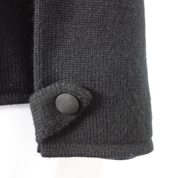 J Crew Black Wool Cardigan Sweater Jacket Womens L - Picture 2 of 8